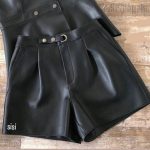 تاپ و شورتک چرم لاوینا - Image 2